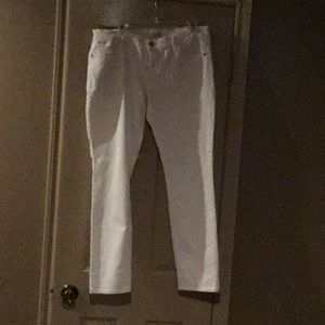 White jeans
